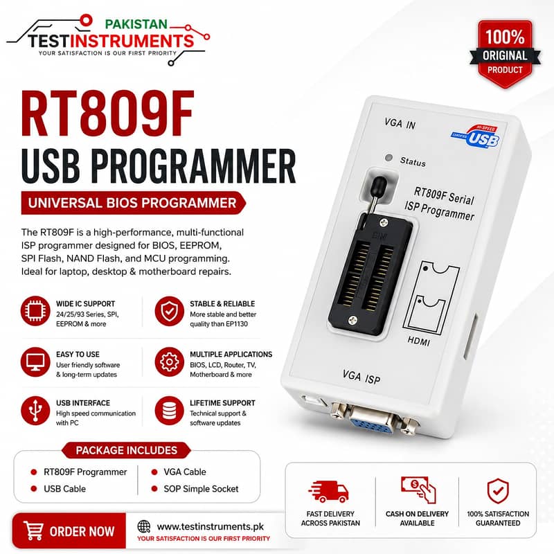 RT809F ISP Programmer in Pakistan 0