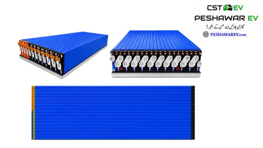 76.8V 135Ah Lithium Battery Pack | 24-Cell (24S) Battery Block