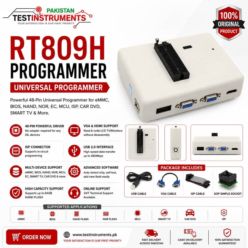 RT809H Universal Programmer In Pakistan 0