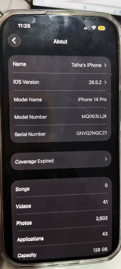 Apple iPhone 14 Pro – 128GB (PTA Approved) – Mint Condition
