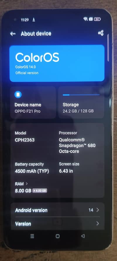 OPPO F21 Pro