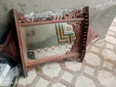 frame with Mirror jharoka ( antiq peace)