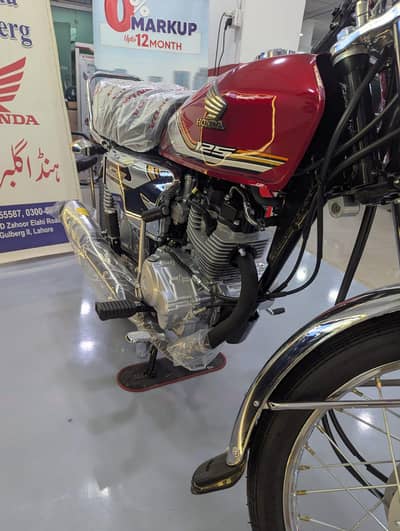 Honda CG 125CC silver special edition 2026 zero meter