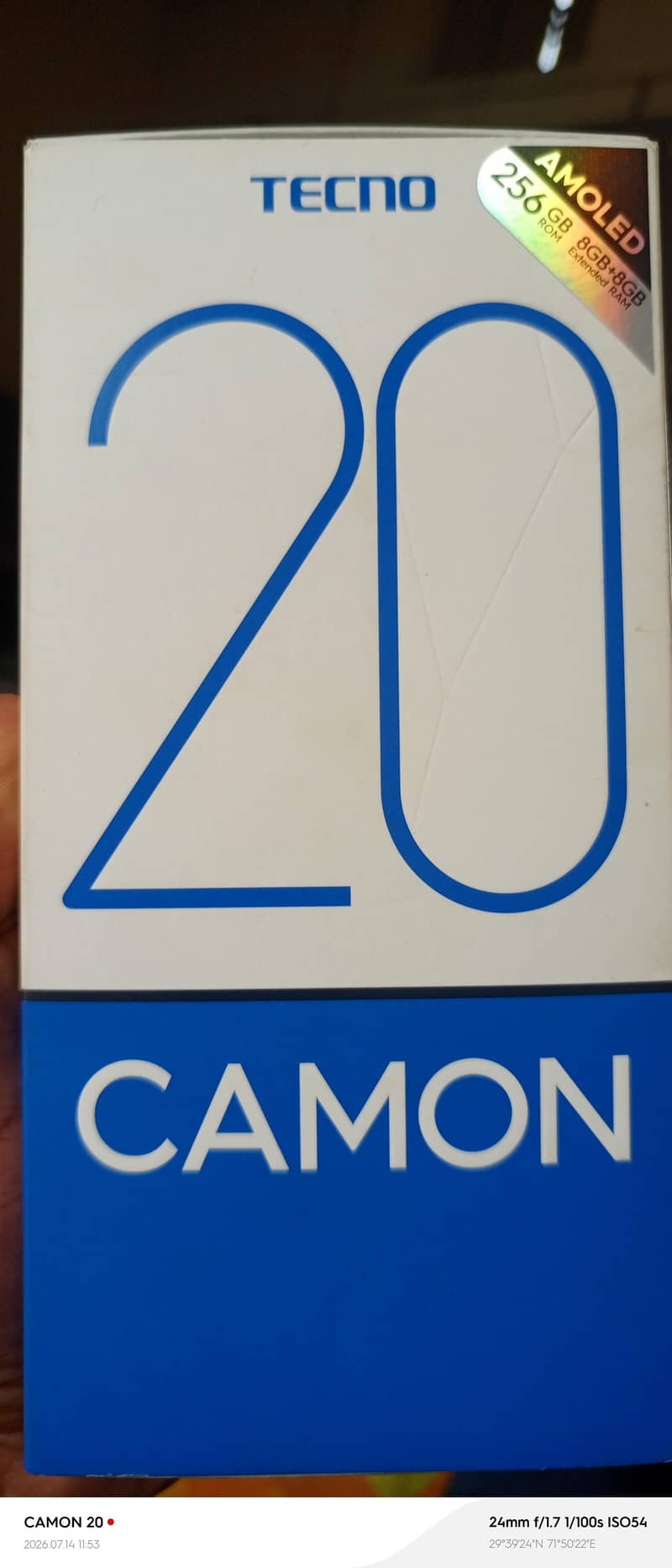 Tecno CAMON 20 0