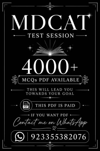 MDCAT MCQs