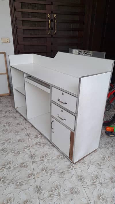 Cash Counter, And Tables for sale
