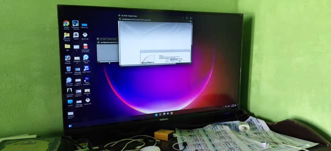 samsung 32" led smart tv