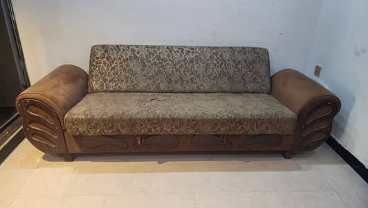 Sofa cum Bed Used For sale 03114839349