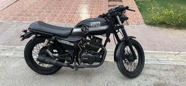 Hi speed Infinity 150 Cafe racer Bike