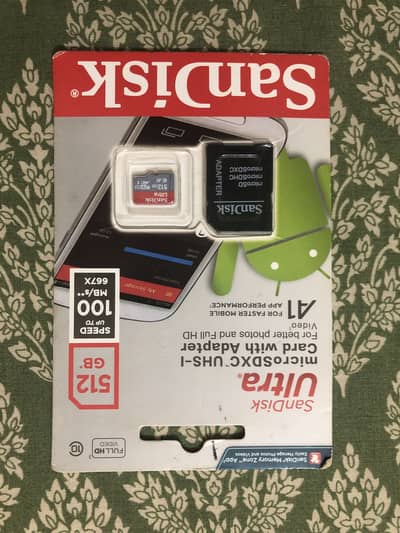 SanDisk Meomary Card 512 Gb