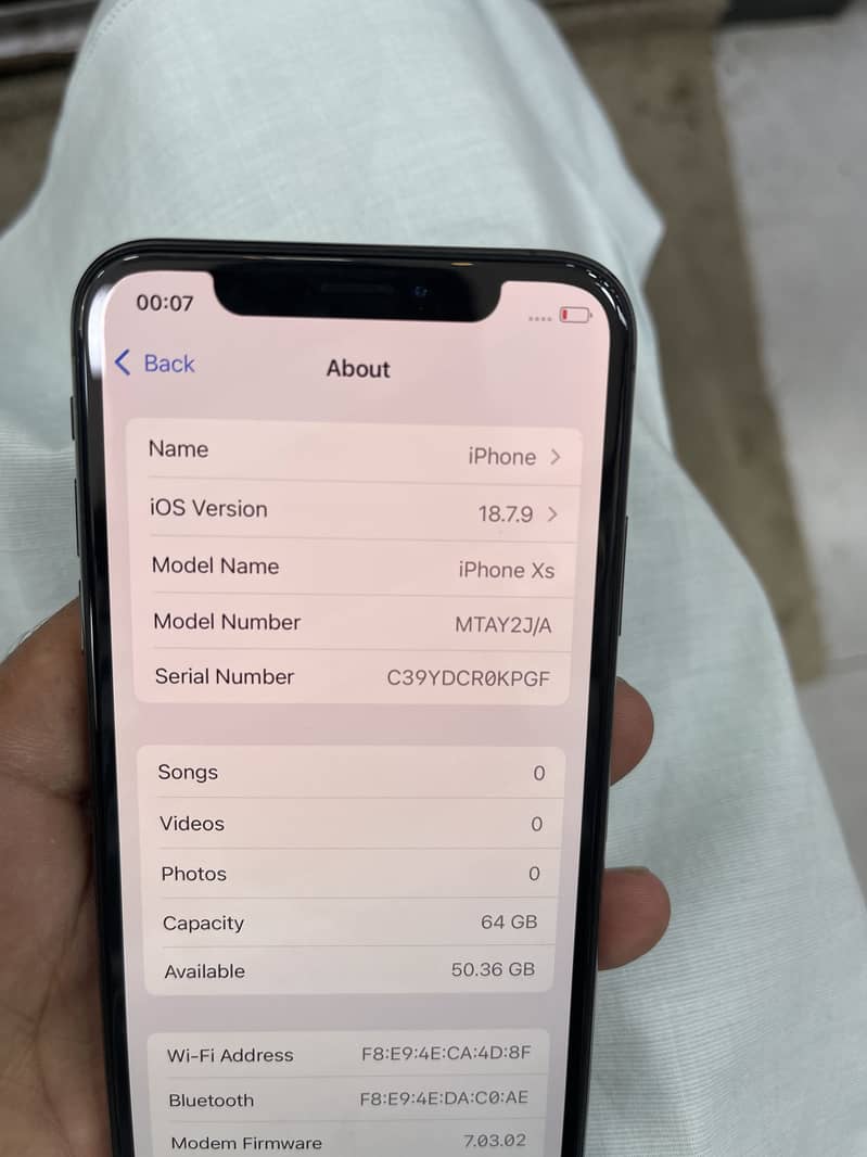 Iphone xs 7