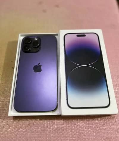 iPhone 14 pro max 256gb physical dual sim PTA approve