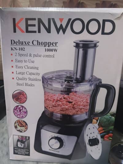 Kenwood Deluxe Chopper / Food Processor (1000W) – Excellent Condition