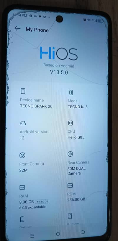 Tecno Spark 20