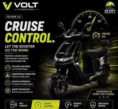 Road Prince Volt Thunder 6 | Electric Scooter | EV Scooty | EV BIKE
