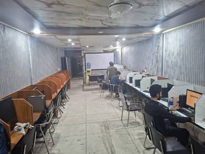 furnished office for rent with computers