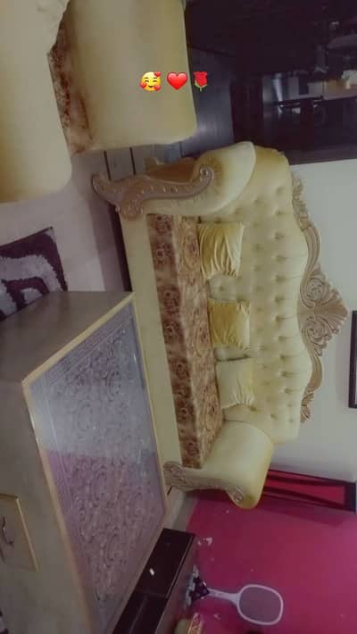 Sofa and dinner table