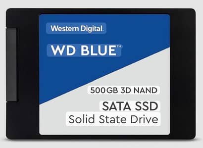 WD SSD 500 GB & 256 GB SSD