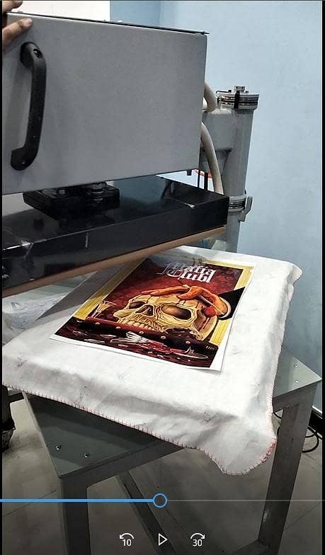 Automatic heatpress machine 1