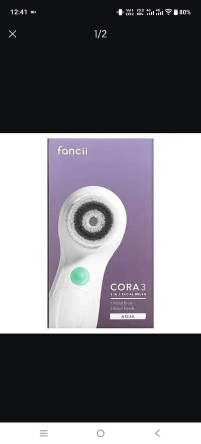 FANCII CORA 7 FACE AND BODY BRUSH