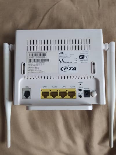 ZTE Wi-Fi Modem Router for Sale - Just Box Open