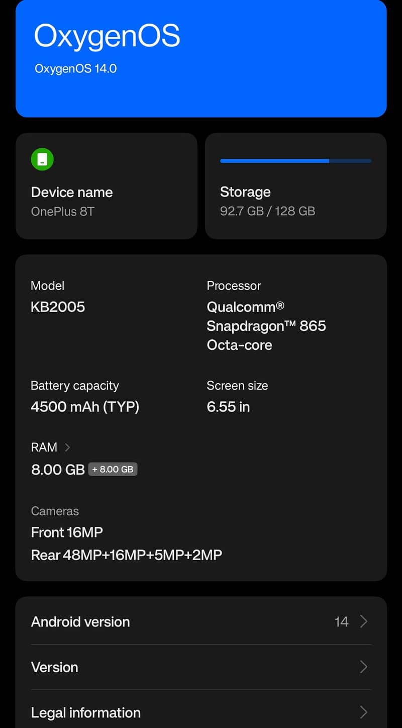 OnePlus 8T 4