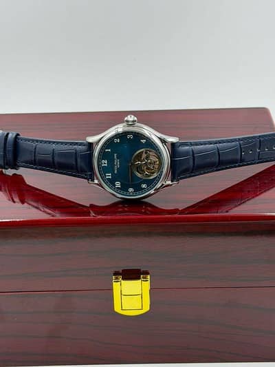 Luxury Automatic Skeleton Watch | Premium Leather Strap | New