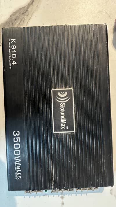 SoundMax Original 3500W 4 Channel Amplifier