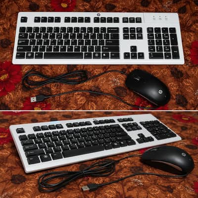 HP original wire keyboard and mouse