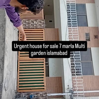 urgent house for sale b17 multi garden islamabad