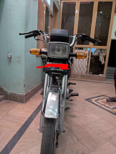 Honda CD 70 2024 model 2025 sticker self used