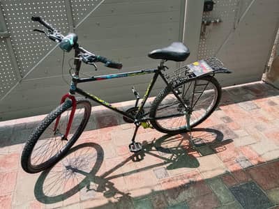 Black bicycle for sale in Dha phase 4 Lahore