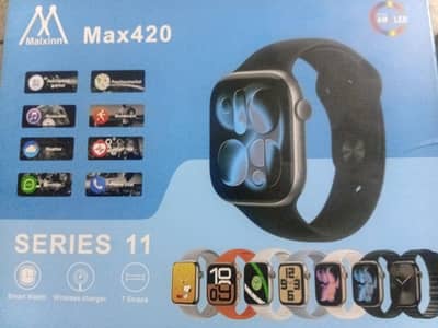 new smart  watch best condition series 11 max 420  7 staps