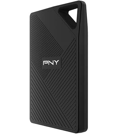 1 TB Pny Portable External SSd Hard Drive With C Type USB Cable