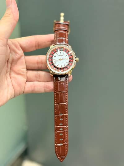 Luxury Casino Rotating Dial Watch