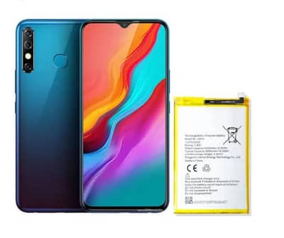 Infinix Hot 8 Lite genuine battery panel
