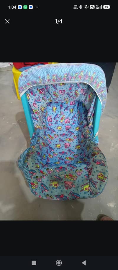 Baby cot Jhoola new born carriage + storage + net