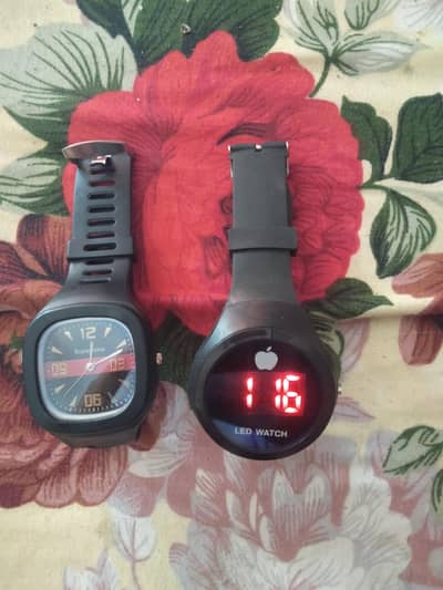 Led Display Watch Stylish Design & 2 New Models Watches