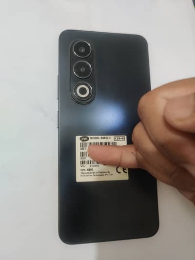 Itel S25 - 6GB - 128GB - Black Color - with Box 10/10