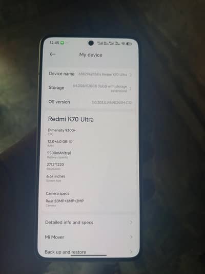 Redmi k70 ultra