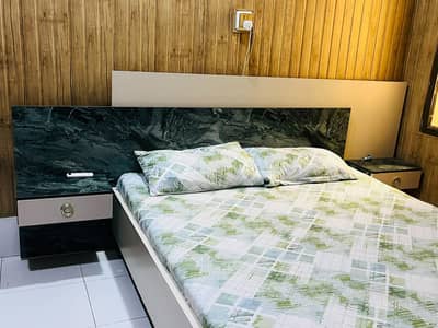 brand new bed with moltifoam mattress