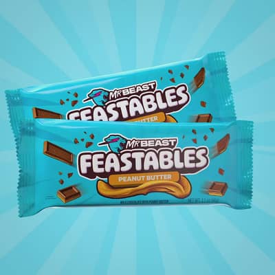Feastables | Peanut Butter Flavour | Mr Beast’s Chocolate