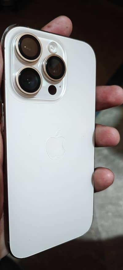 iPhone 16 Pro Desert Titanium 128GB - 100% Original & Water Pack