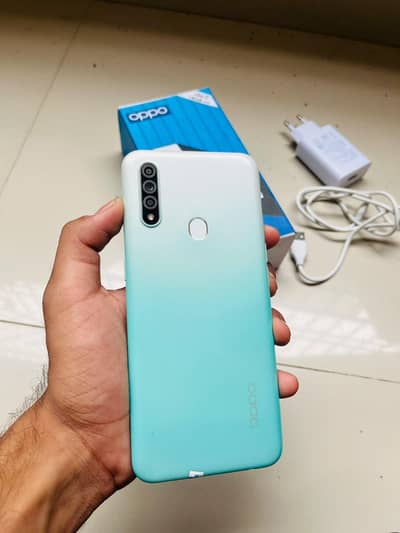 OPPO A31 8/256 GB with complete saman