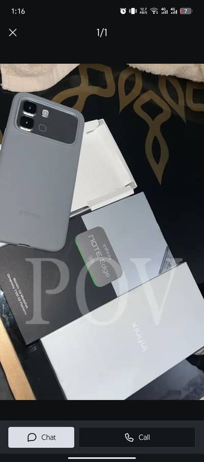 Infinix note edgel