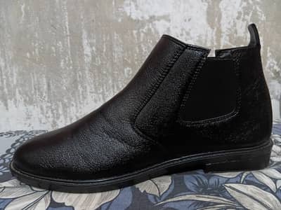 Leather Chealse Boots