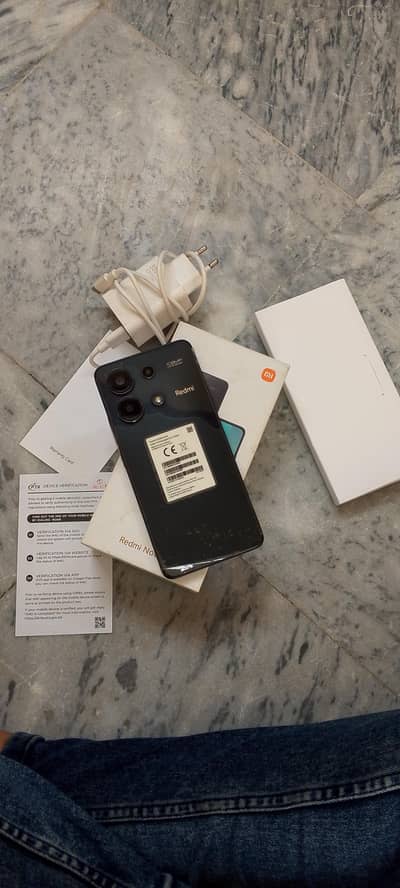Xiaomi Redmi Note 13 With box charger