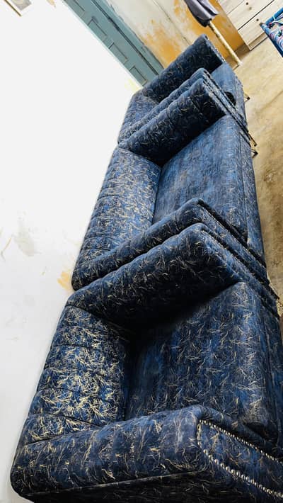Seven seater sofa set/ 7 seater wooden coushiin sofa set