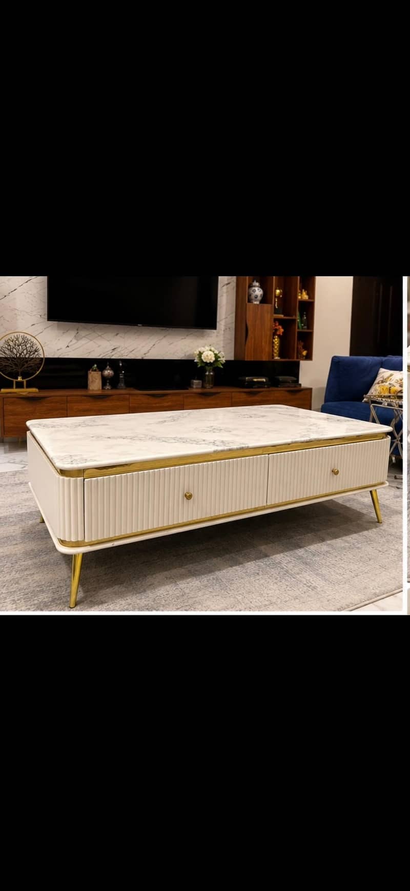 Coffee tables||Center Table || Table || Marble Top Table || set of 3 3