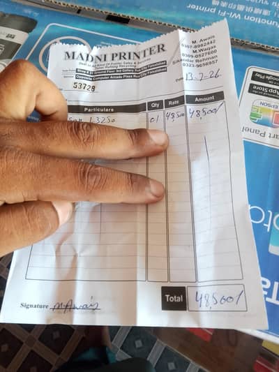 Epson l3250 wifi supprte all in one 1 Year 1 AbM warranty k sath